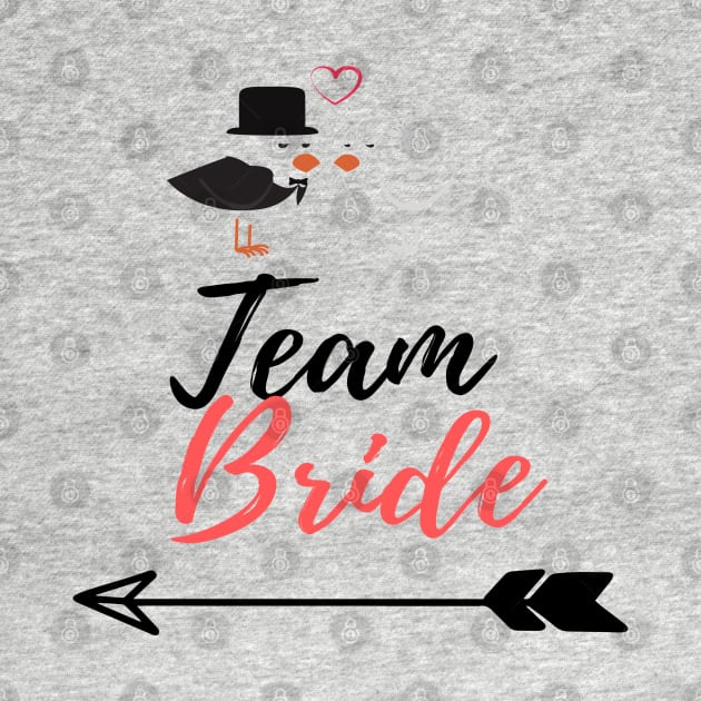 Team Bride Bird / Bachelorette Party / Bride Party by Isdinval